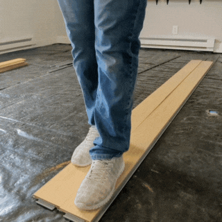 Join Steller Planks Using a Mallet or a Stomp